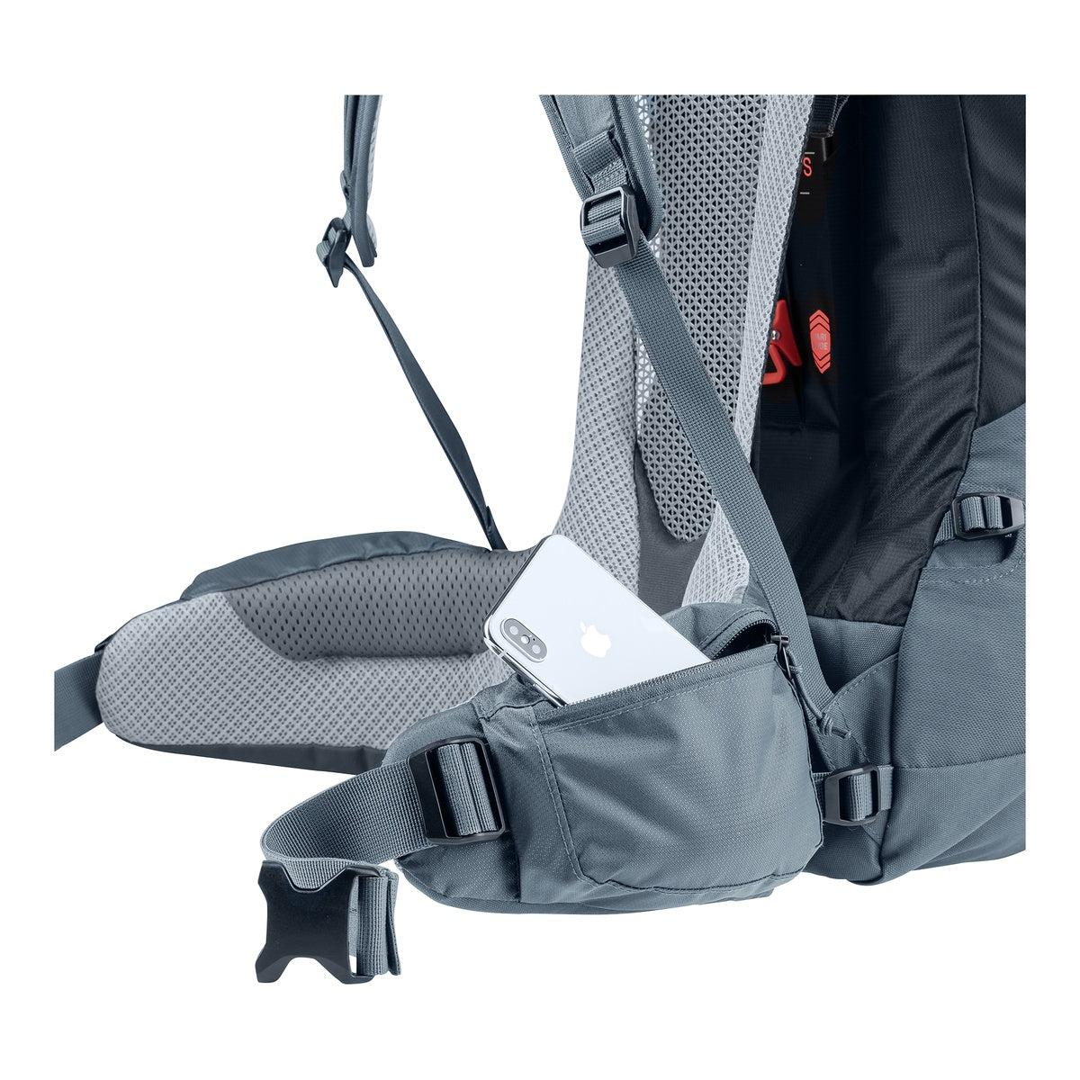 Rucsac Munte Barbati Deuter Futura Air Trek 50+10 Black-Graphite