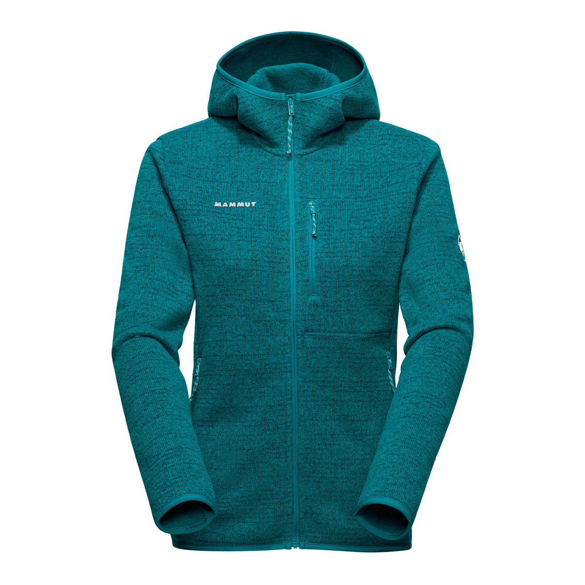 Jacheta Femei Mammut Arctic Iv ML Hooded Deep Teal Melange