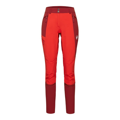 Pantaloni Femei Mammut Ducan Dark Mammut Red-Mammut Red