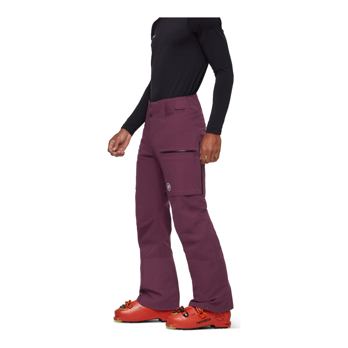 Pantaloni Schi Barbati Mammut Stoney HS Thermo Burgundy