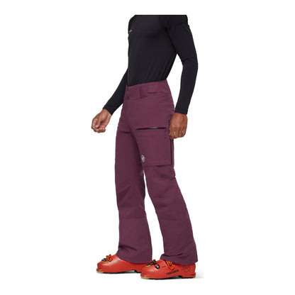 Pantaloni Schi Barbati Mammut Stoney HS Thermo Burgundy