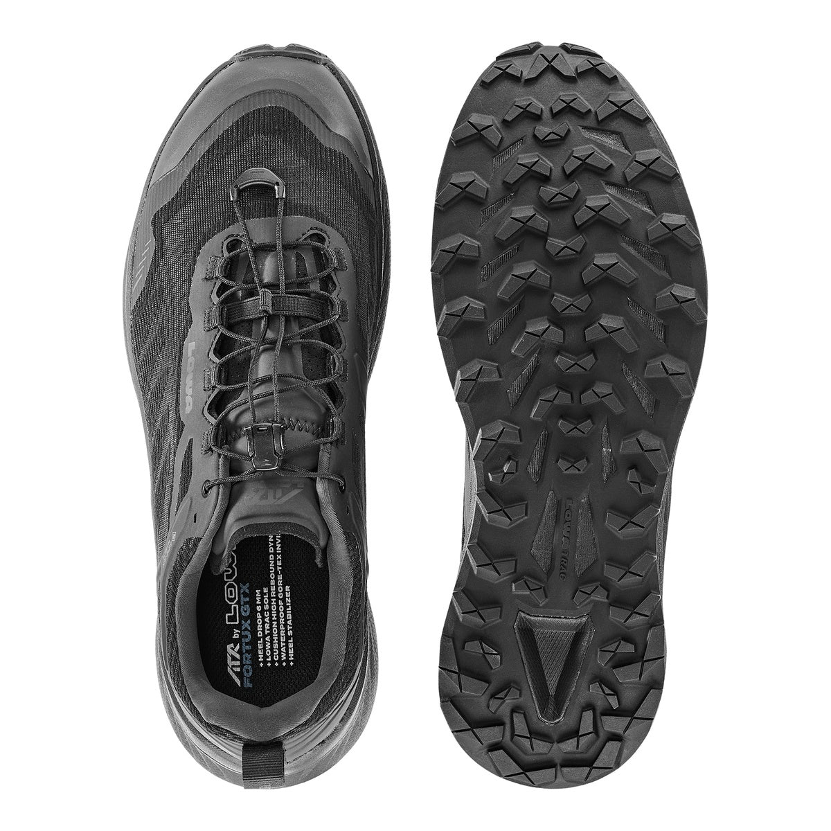 Pantofi Alergare Montana Barbati Lowa Fortux GTX Black