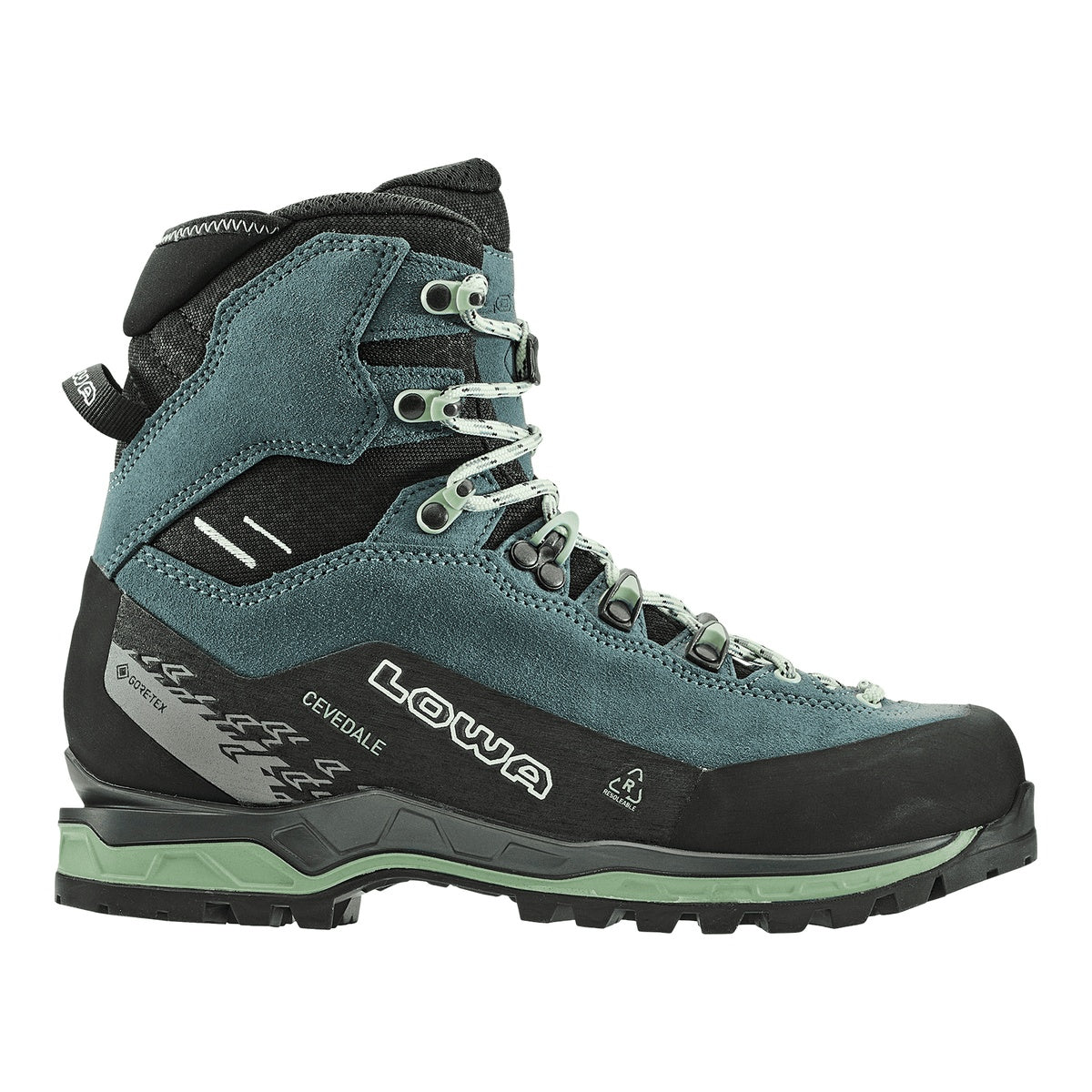 Bocanci Iarna Femei Lowa Cevedale Pro Gtx Mid Ws Dark Petrol
