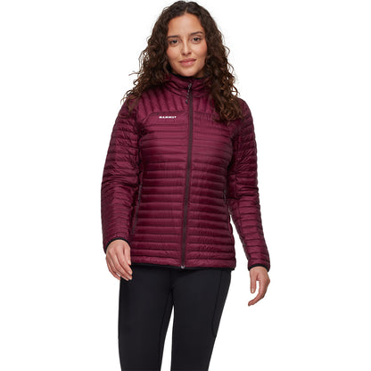 Jacheta Femei Mammut Broad Peak Light In Hooded Vin
