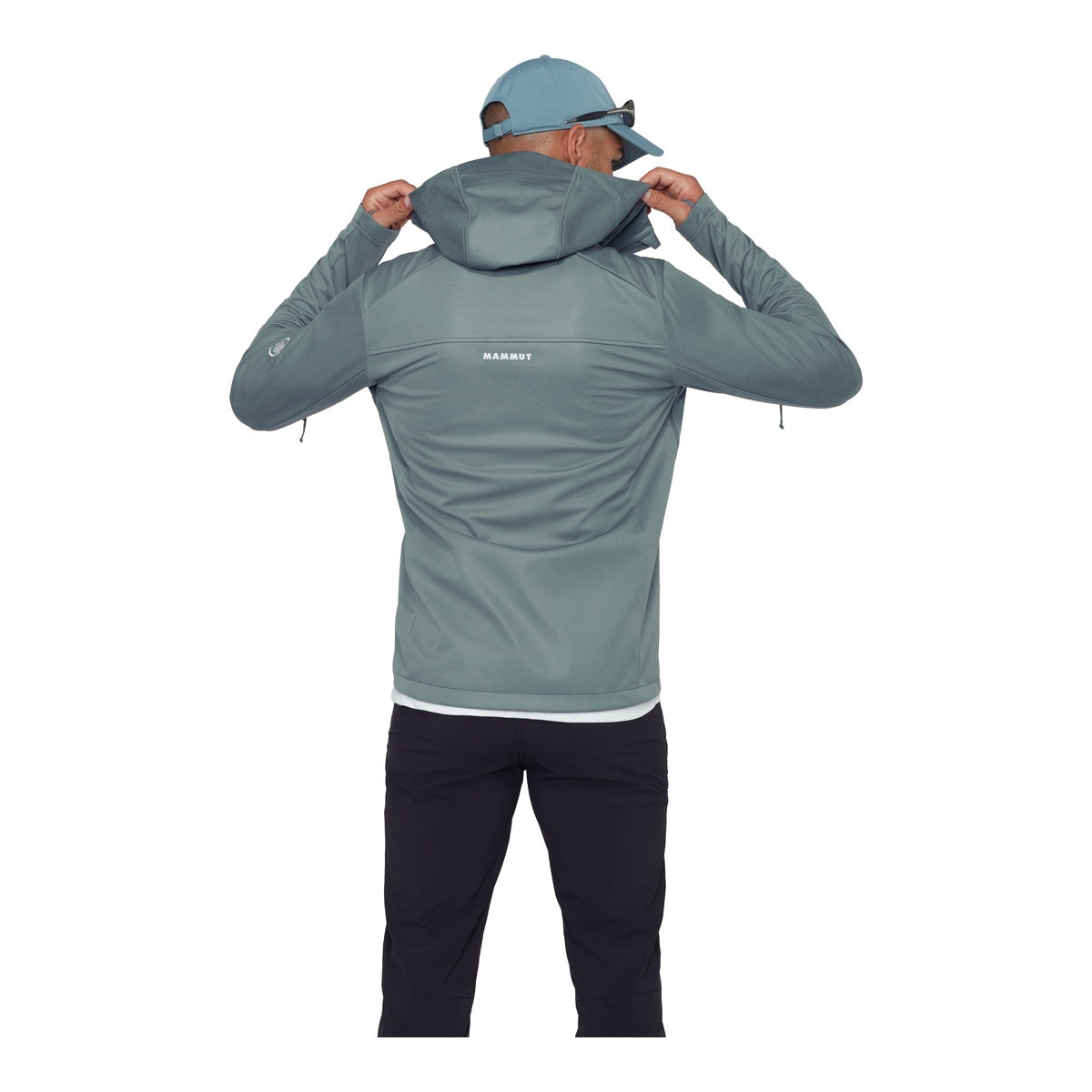 Jacheta Softshell Barbati Mammut Ultimate VIII SO Hooded Strata-Black