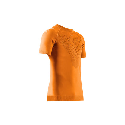 Tricou Alergare Barbati X-Bionic Twyce Run Blazing Orange/Arctic White