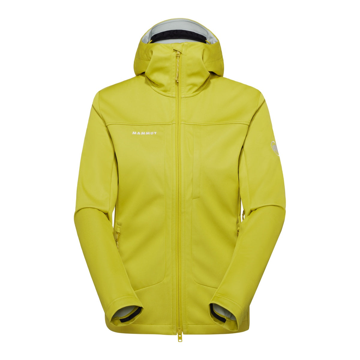 Jacheta Softshell Femei Mammut Ultimate VIII SO Hooded Acacia
