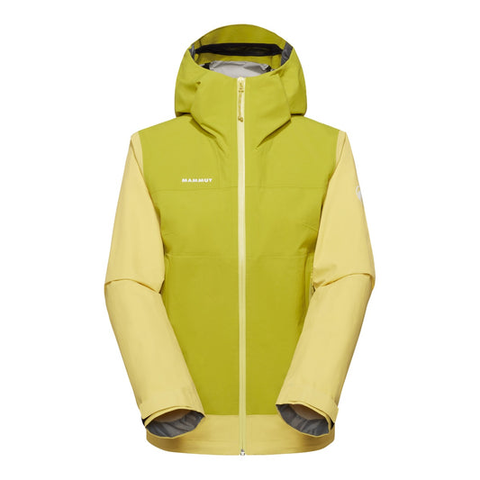 Jacheta Femei Mammut Crag HS Hooded Yellow