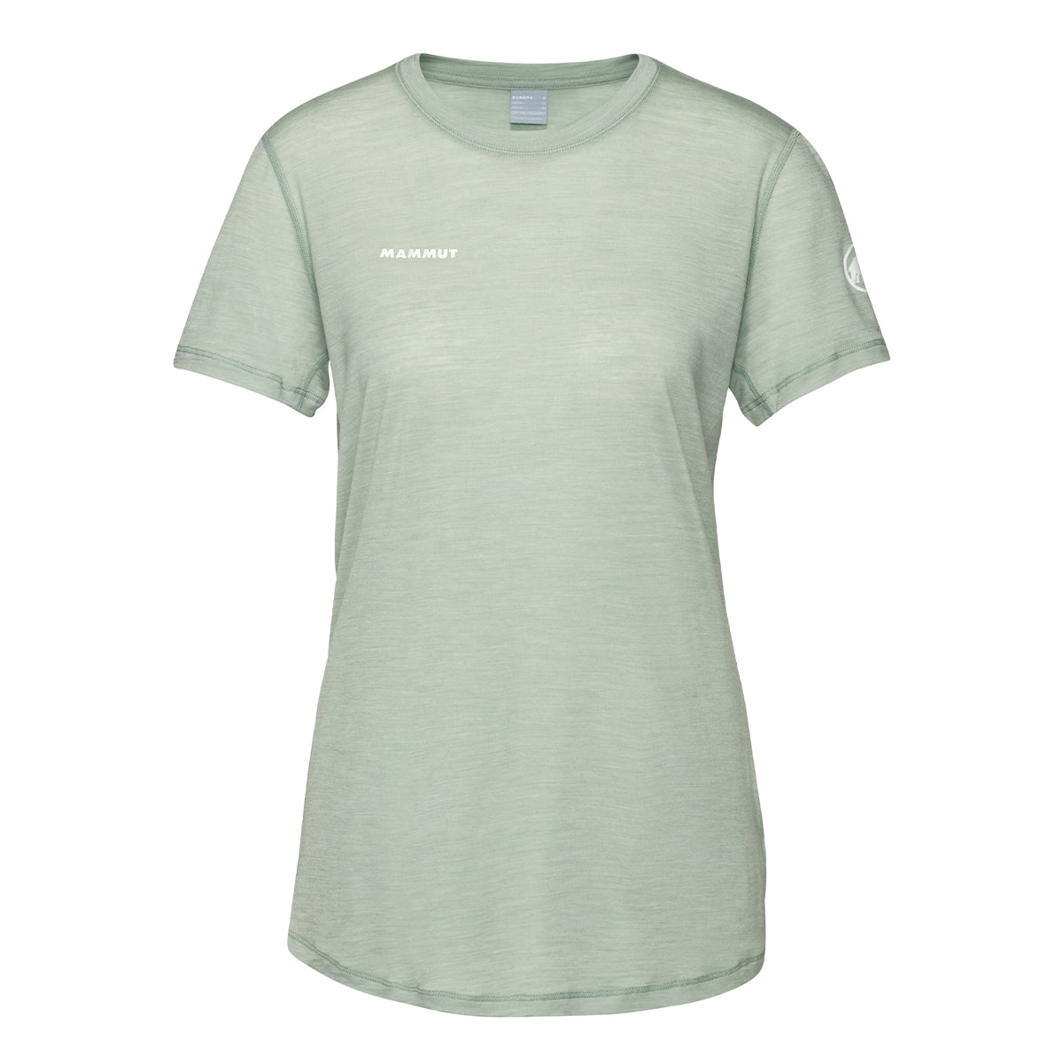 Tricou Femei Mammut Tree Wool FL Silver Sage Melange