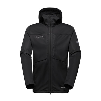 Jacheta Softshell Barbati Mammut Ultimate VIII SO Hooded Black