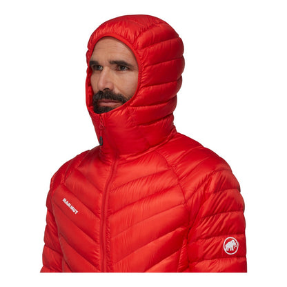 Geaca Puf Barbati Mammut Broad Peak In Hooded Mammut Red
