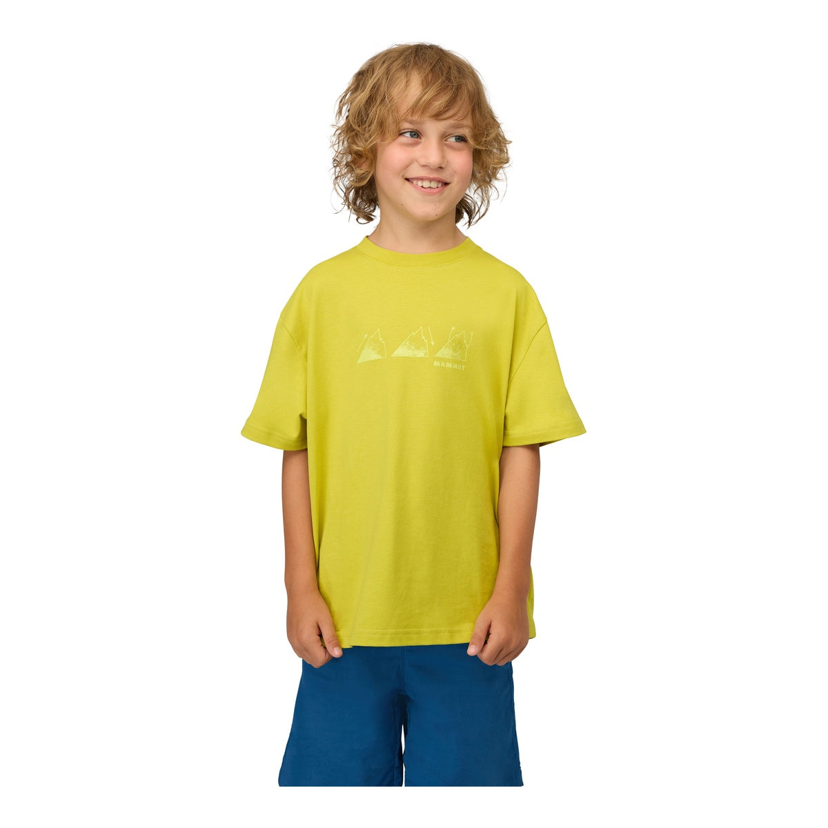 Tricou Copii Mammut Base T-Shirt Playground Acacia