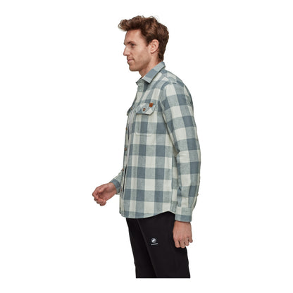 Camasa Barbati Mammut Tamaro Longsleeve Silver Sage-Strata