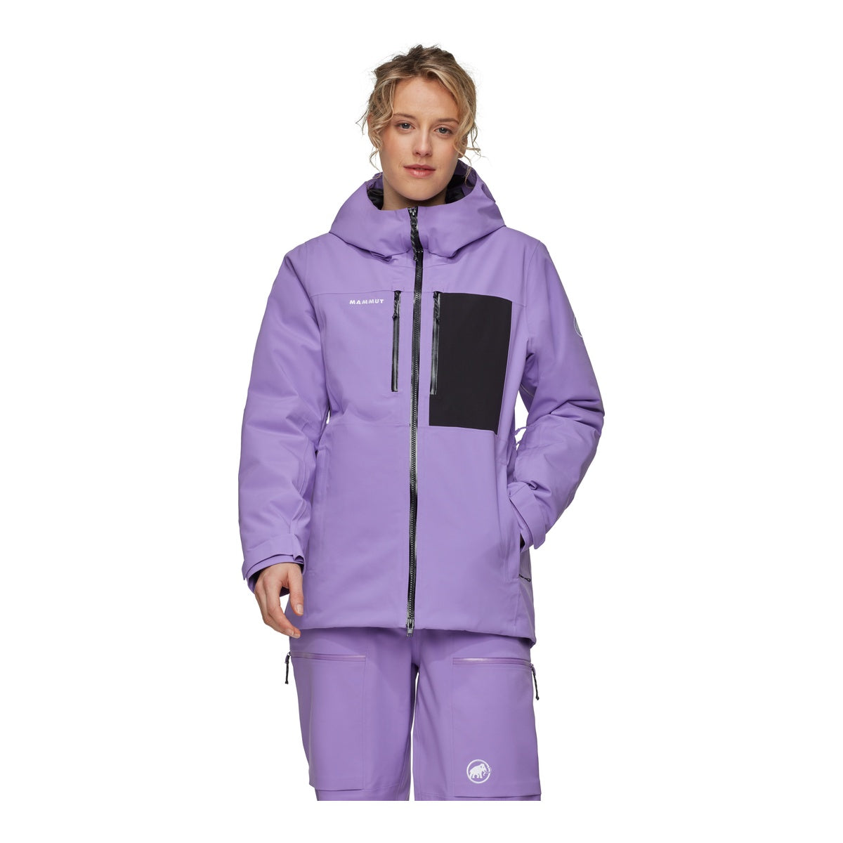 Geaca Schi Femei Mammut Stoney HS Thermo Hooded Purple