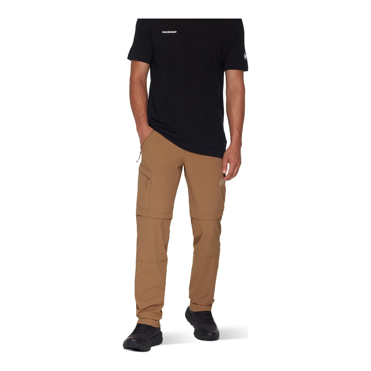 Pantaloni Zip-Off Barbati Mammut Runbold IV Zip Off Claystone