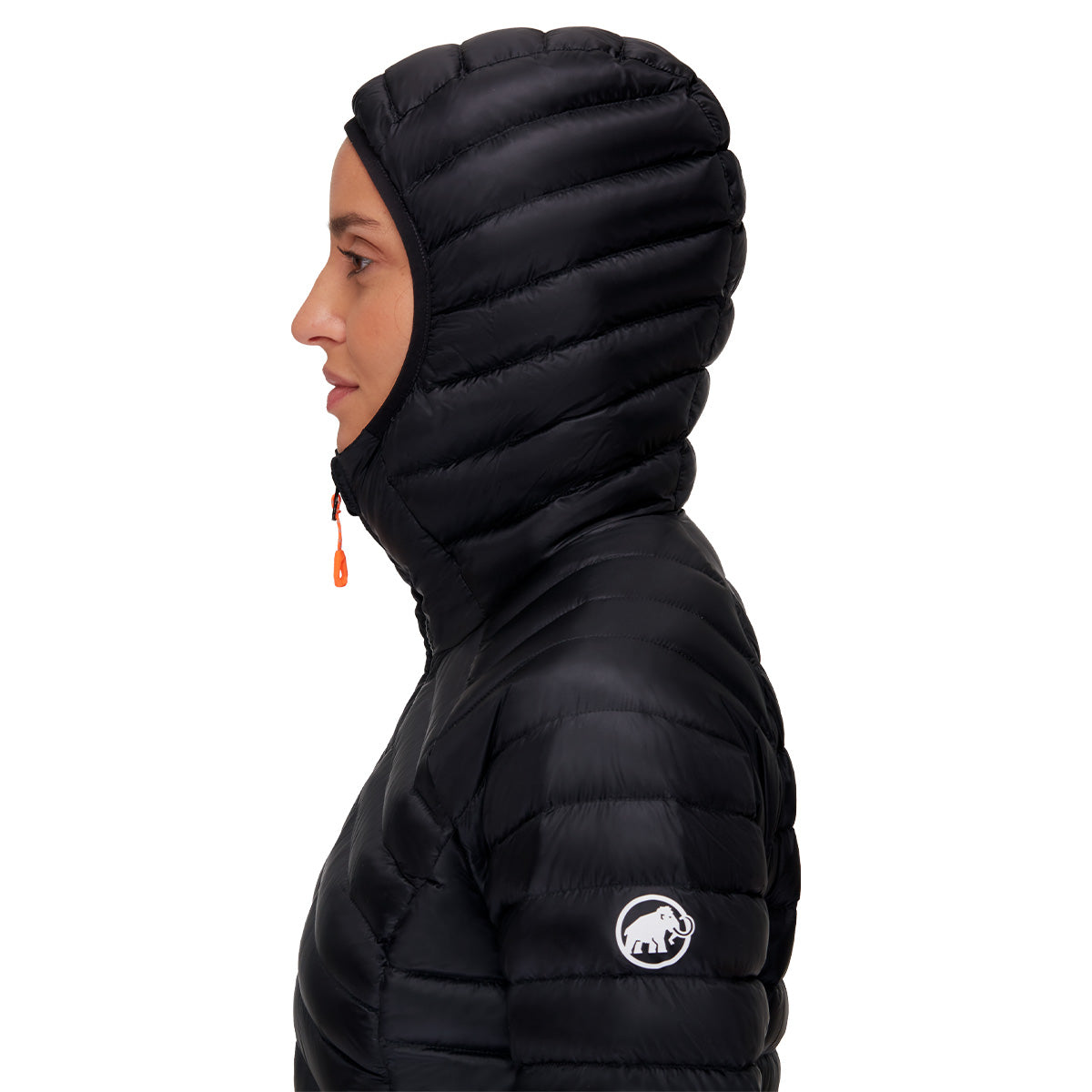 Jacheta Femei Mammut Broad Peak In Hooded Black