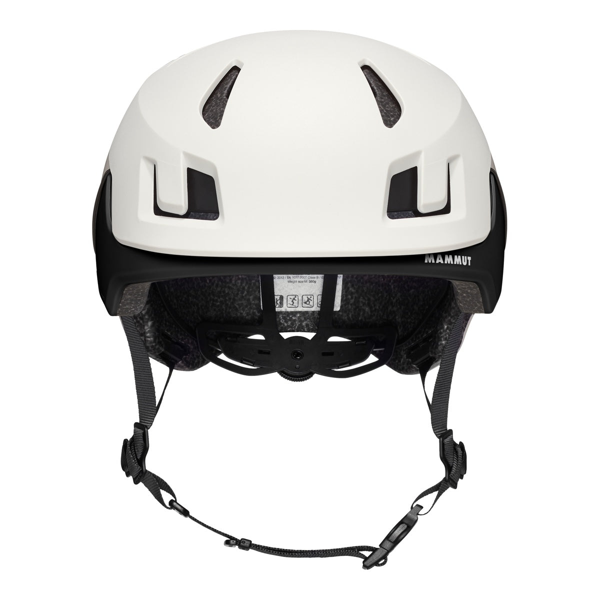 Casca Mammut Haute Route White-Black