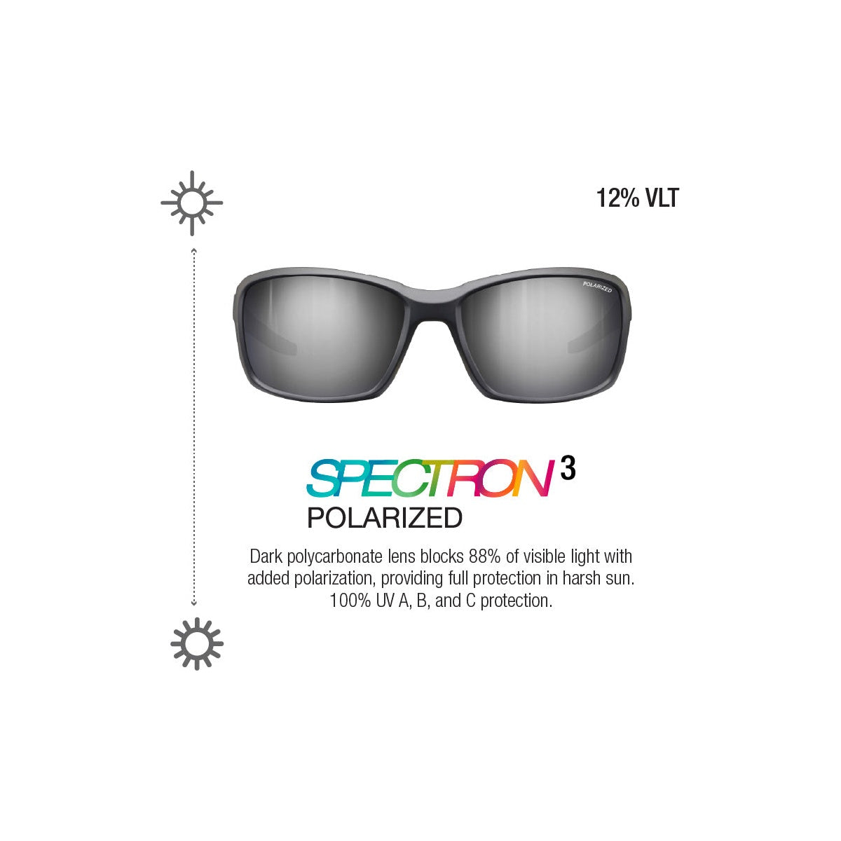 Ochelari Julbo Whoops Black Spectron 3 Polarized