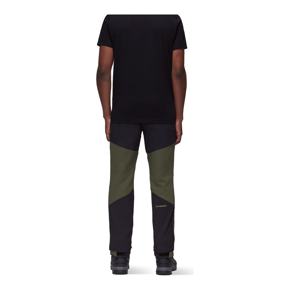 Pantaloni Softshell Barbati Mammut Zinal Guide So Hybrid Khaki
