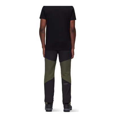 Pantaloni Softshell Barbati Mammut Zinal Guide So Hybrid Khaki