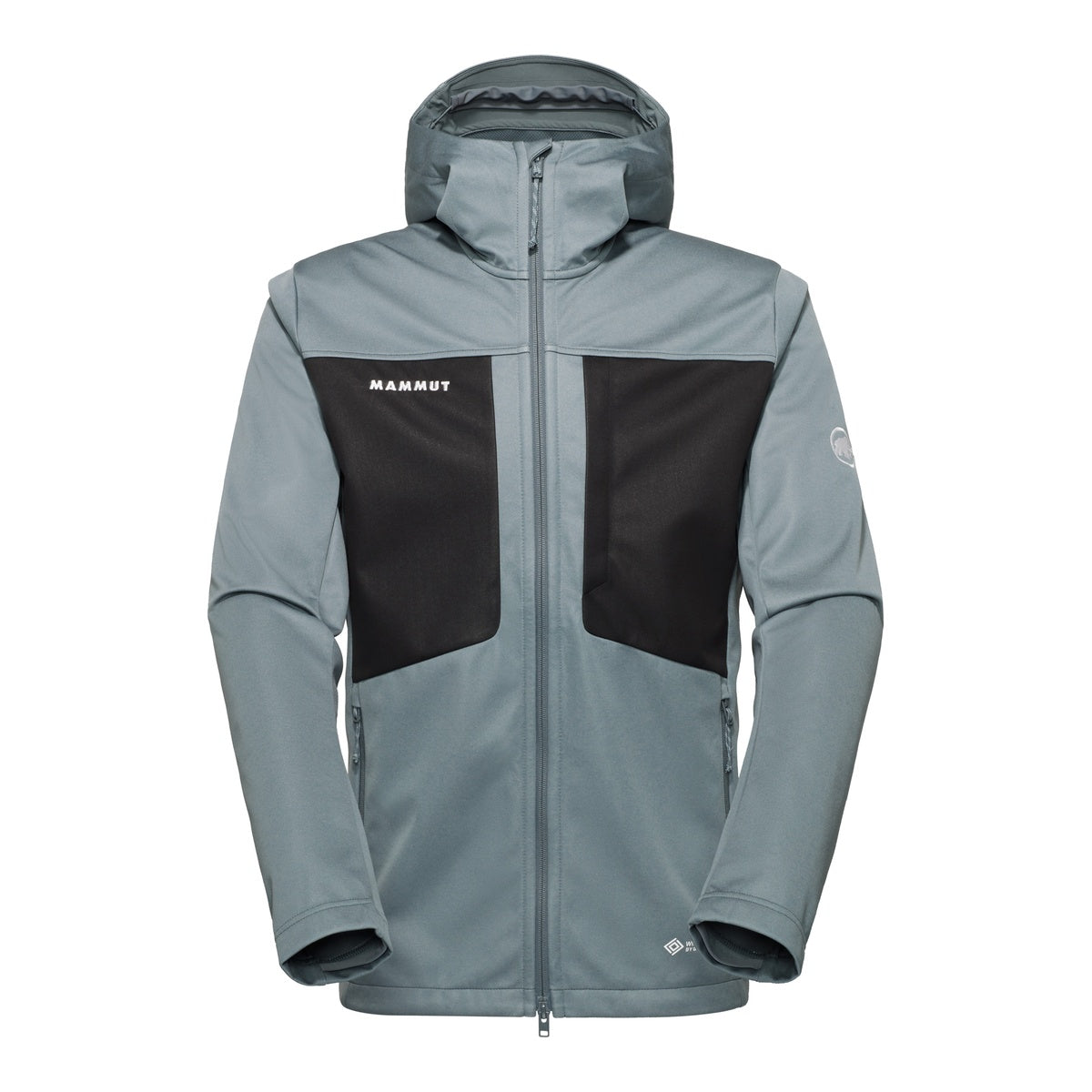 Jacheta Softshell Barbati Mammut Ultimate VIII SO Hooded Strata-Black