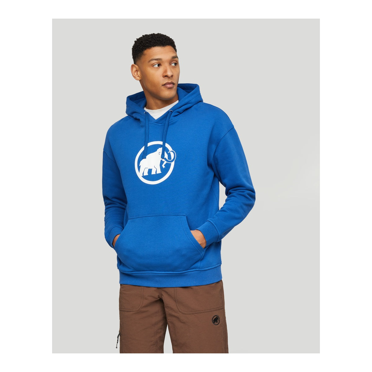 Hanorac Barbati Mammut Base Ml Hoody Classic Blue