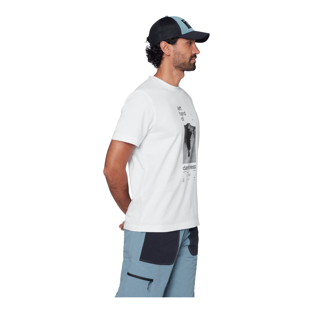 Tricou Barbati Mammut Base Hand Alb