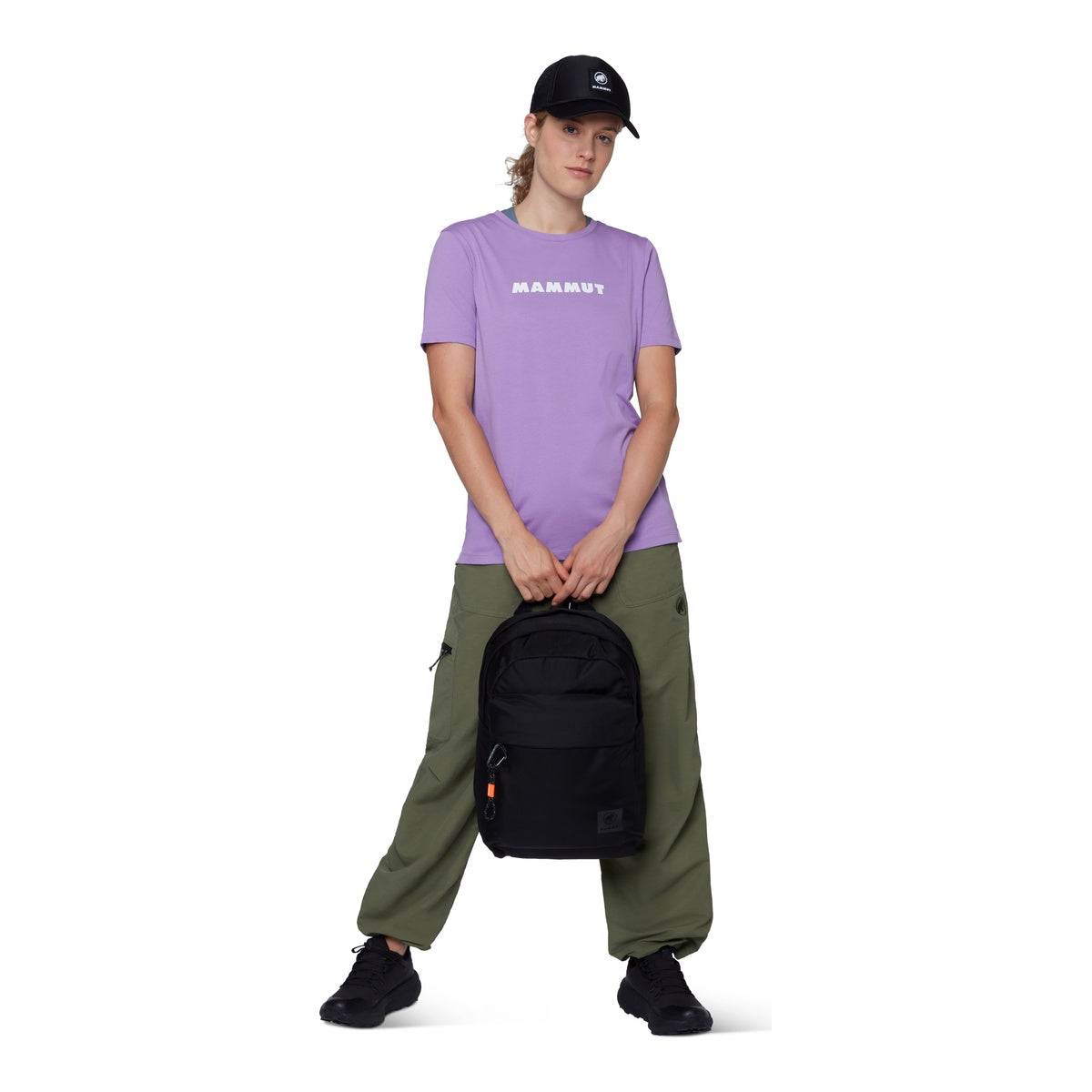 Tricou Femei Mammut Core T-Shirt Logo Lavandin