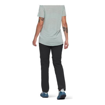 Pantaloni Zip-Off Femei Mammut Runbold IV Zip Off Black