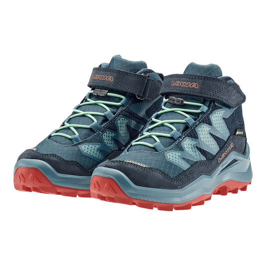 Bocanci Drumetie Fete Lowa Maddox Pro Gtx Mid Vc Jr Navy