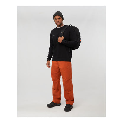 Bluza Barbati Mammut Base Ml Crew Neck Men Ski Tour Black