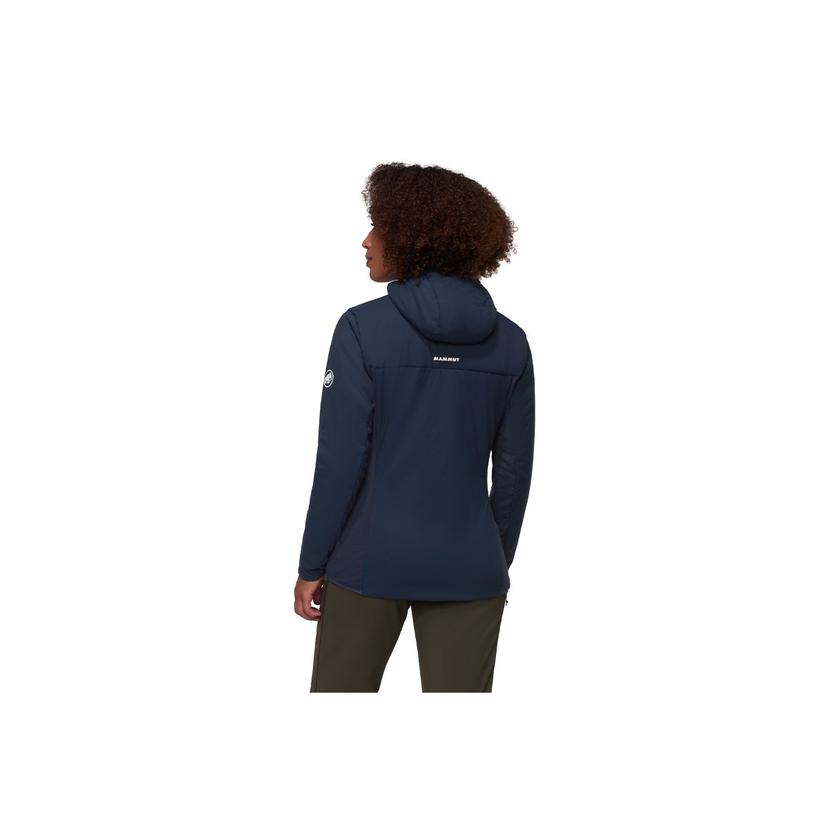 Jacheta Femei Mammut Rime Light In Flex Hooded Marine