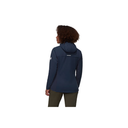 Jacheta Femei Mammut Rime Light In Flex Hooded Marine