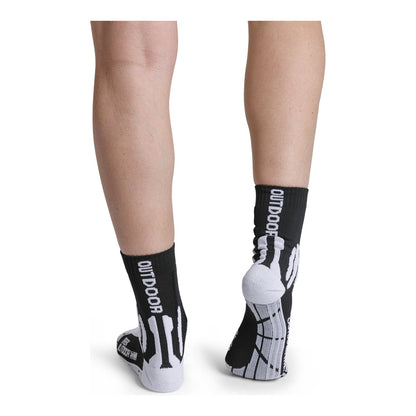 Sosete Drumetie Femei X-Bionic Trek Outdoor Wmn Opal Black/Arctic White