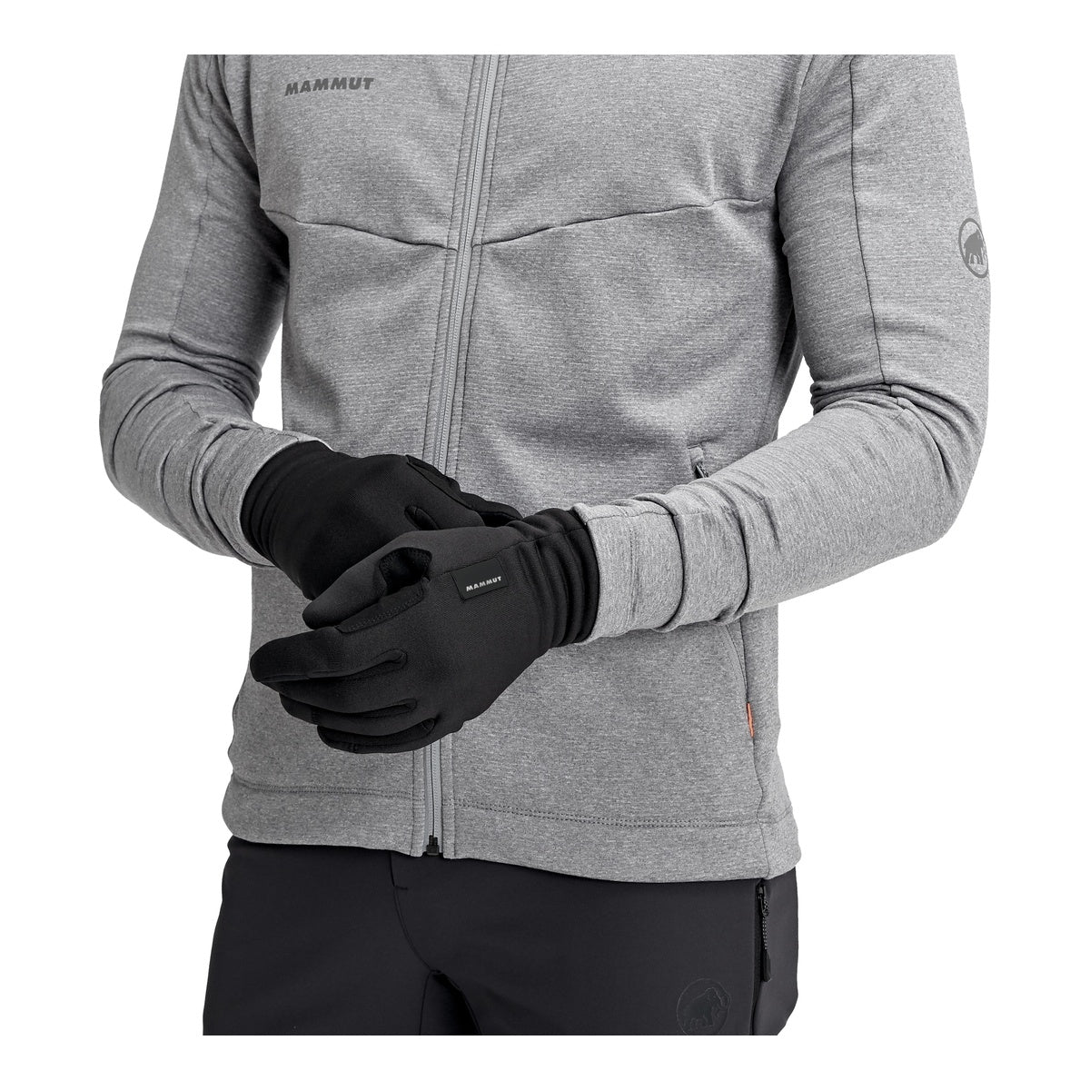 Manusi Mammut Fleece Pro Black