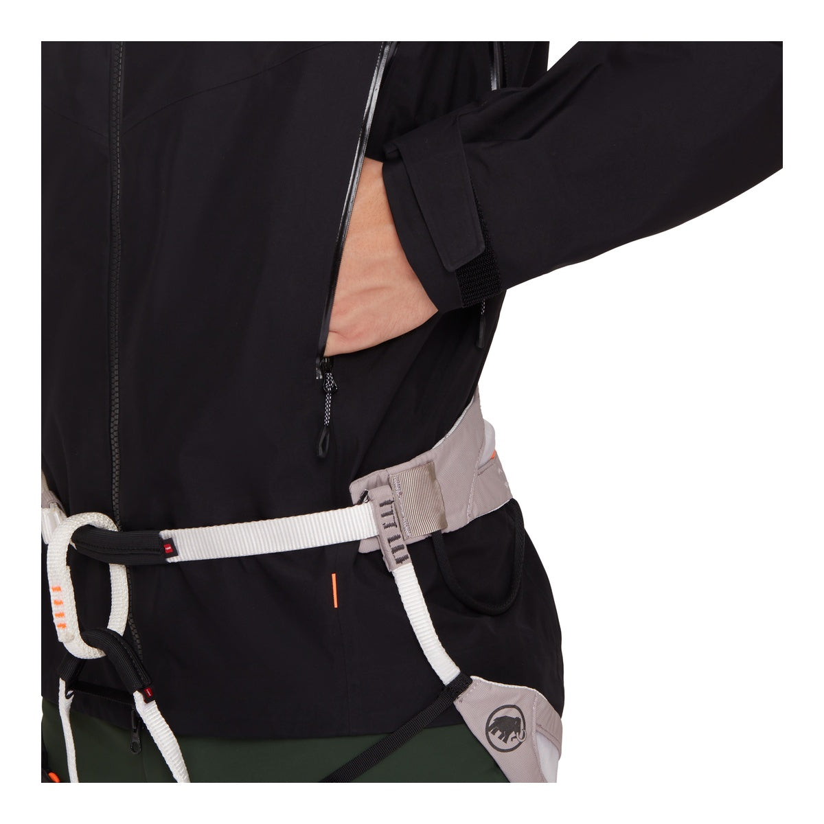 Jacheta Barbati Mammut Crater IV HS Hooded Black