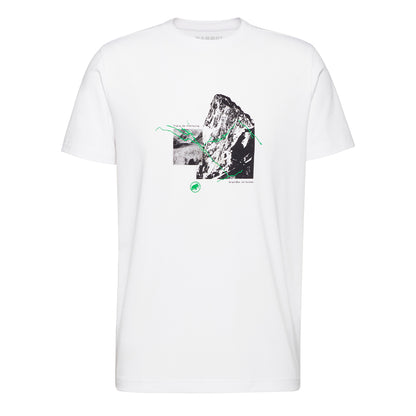 Tricou Barbati Mammut Mountain 4208M White