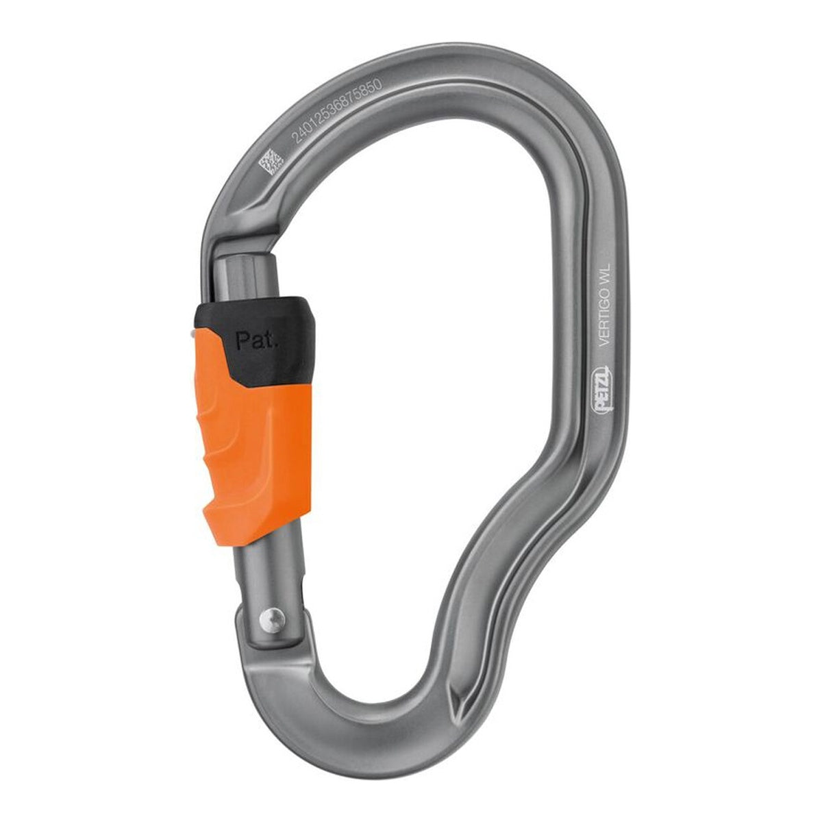 Carabiniera Petzl Vertigo Wire-Lock Grey