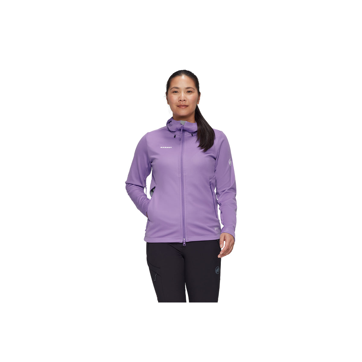Jacheta Femei Mammut Ultimate VII SO Hooded Lavandin