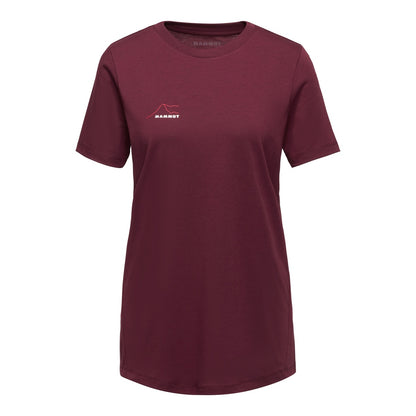 Tricou Femei Mammut Mountain Eiger Vin