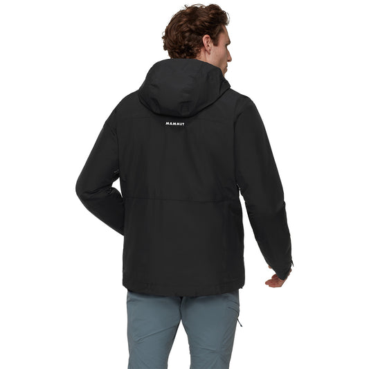Jacheta Barbati Mammut Treeline 3 In 1 Hs Hooded Black-Black
