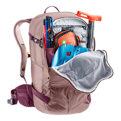 Rucsaci Schi Femei Deuter Freerider 28 SL Burgundy