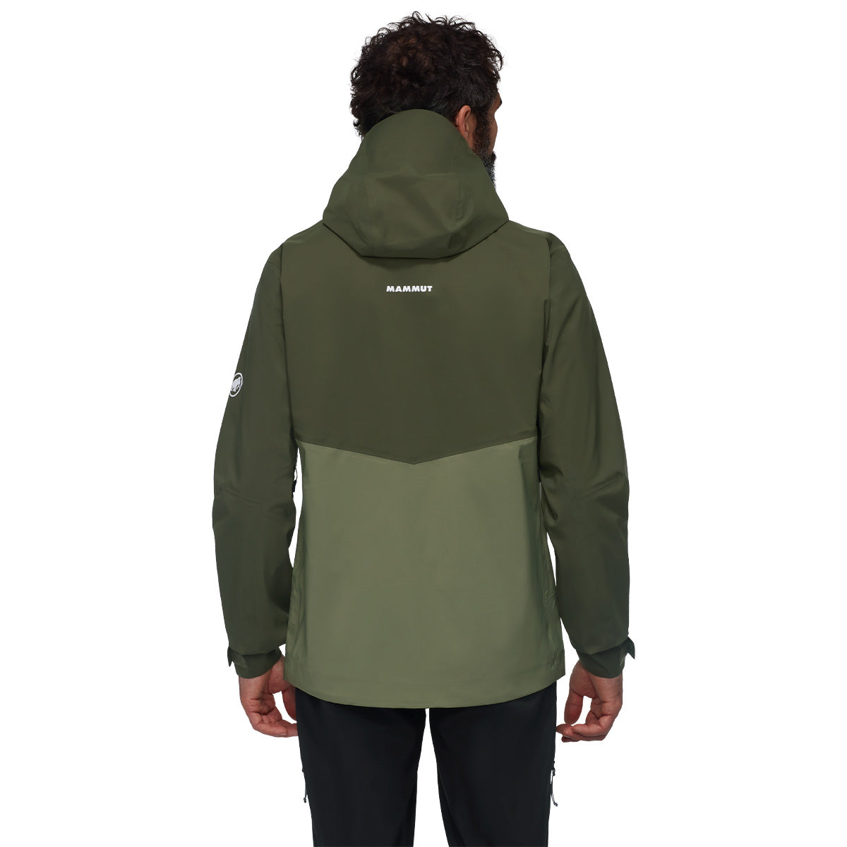 Jacheta Barbati Mammut Alto Guide Hs Hooded Marsh-Dark Marsh