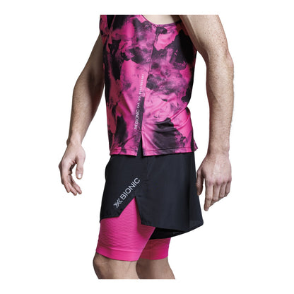 Maiou X-Bionic Corefusion Run Wolfpack/Black/Neo Pink