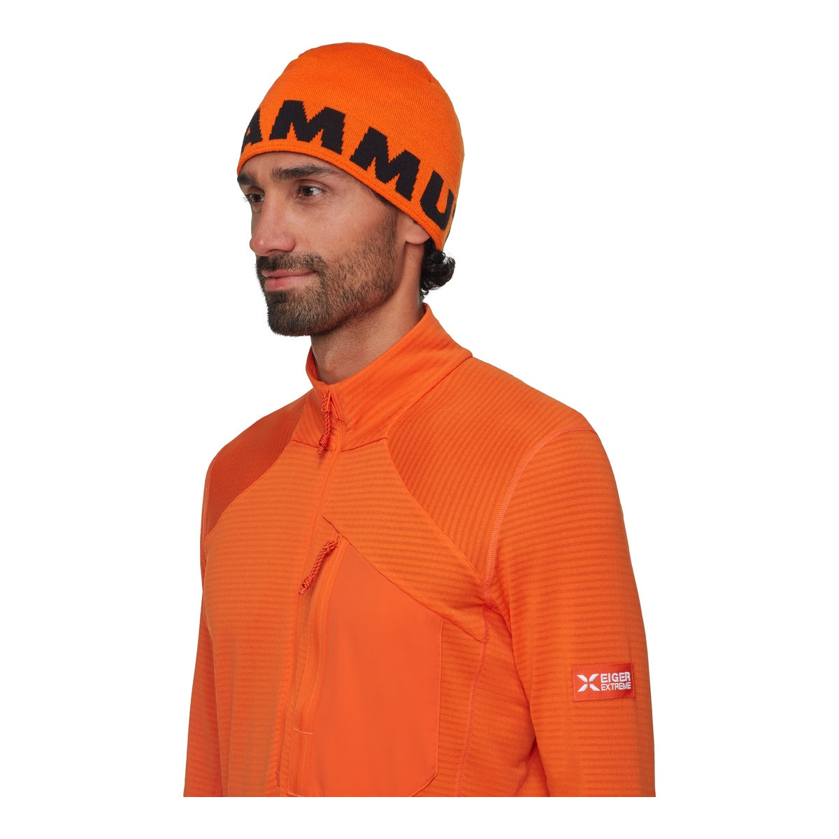 Caciula Mammut Logo Eiger Orange-Black