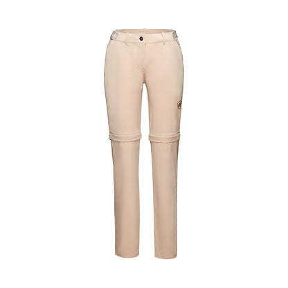 Pantaloni Femei Mammut Runbold Zip Off Savannah