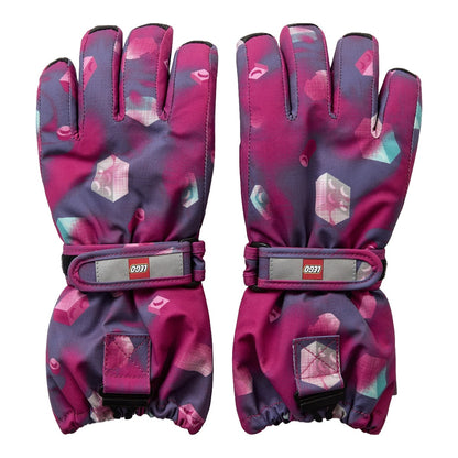 Manusi Schi Fete Lego Wear Lwaiko 725 Dark Blue Purple
