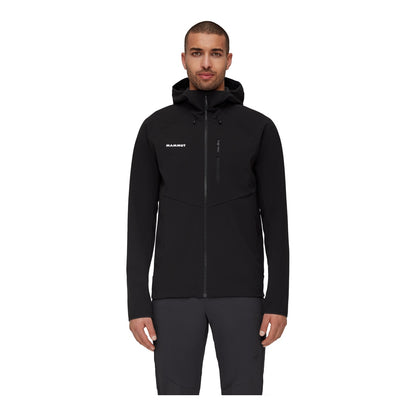 Jacheta Softshell Barbati Mammut Ultimate Comfort So Hooded Black