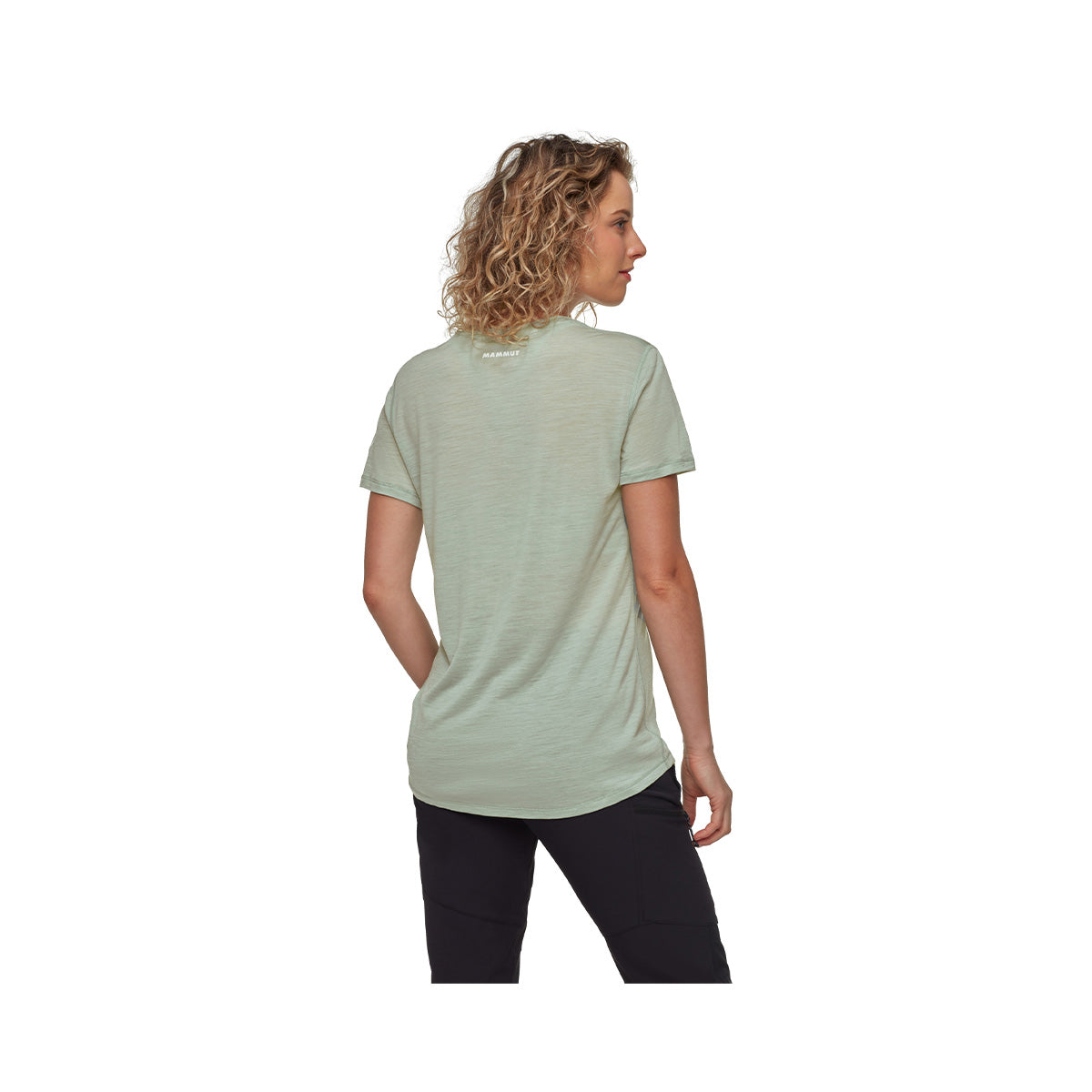 Tricou Femei Mammut Tree Wool FL Silver Sage Melange