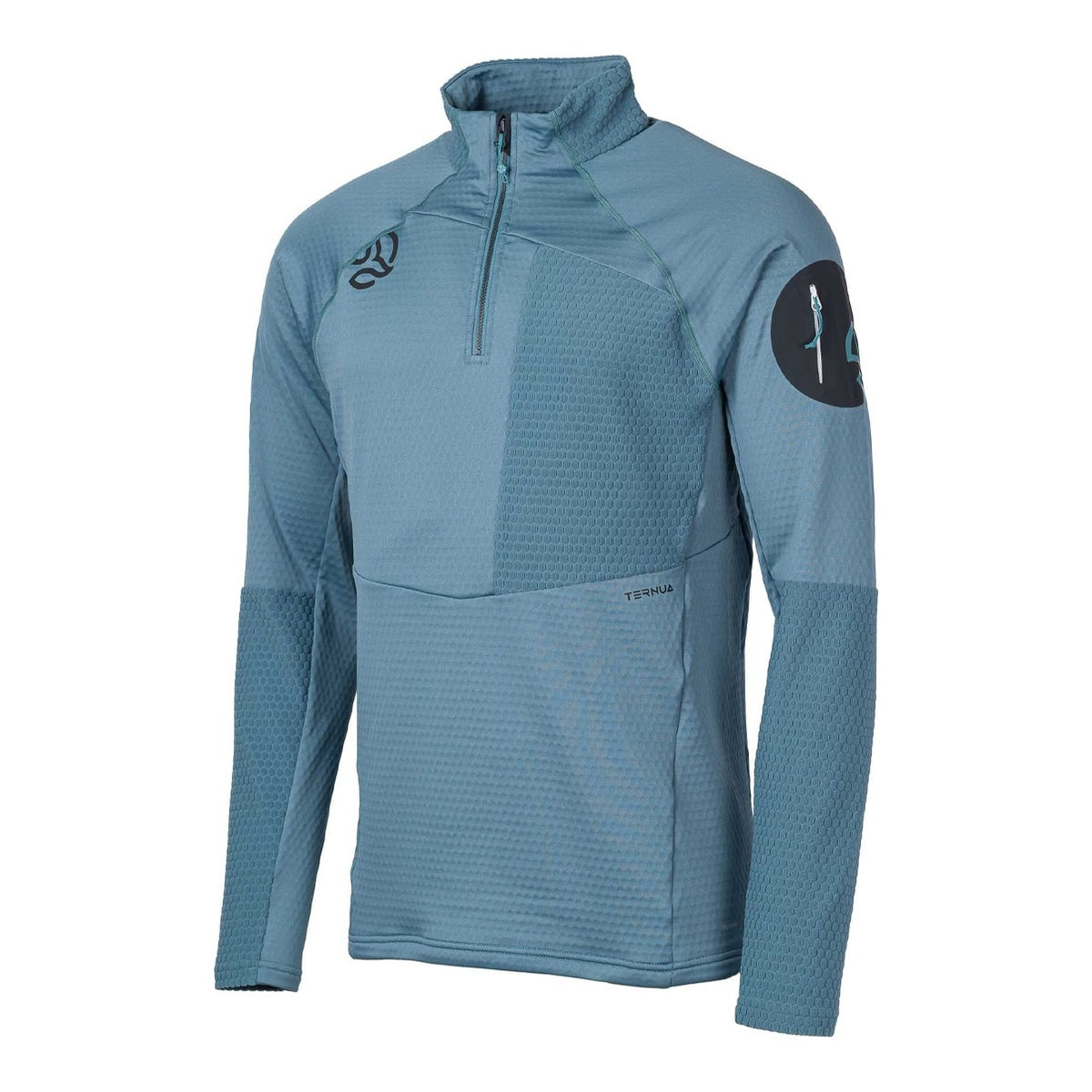 Bluza Barbati Ternua Ragger 1/2 Zip Blue